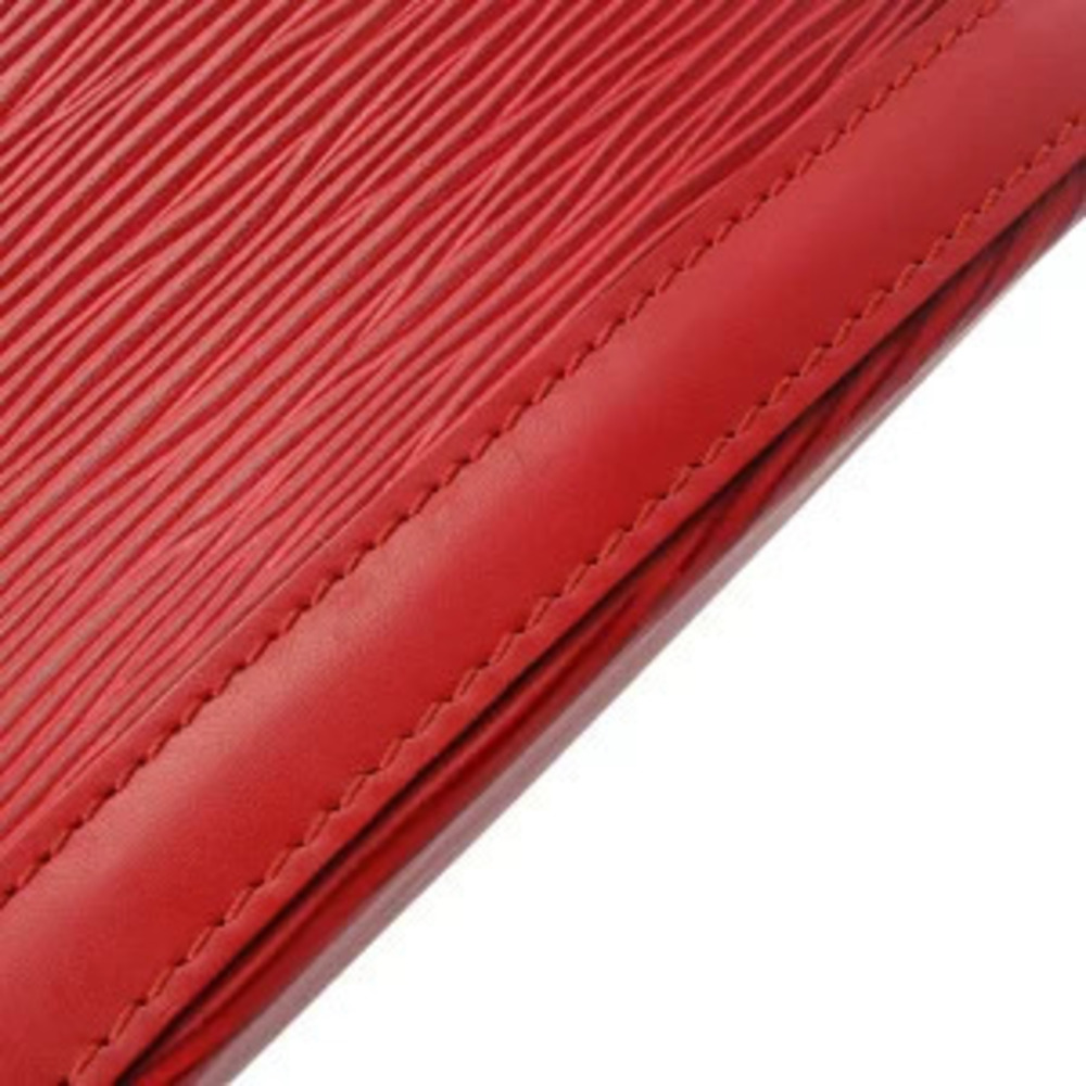 Louis Vuitton Epi Bag Jacques Castilian Red Shoulder Leather Shopping Saint - Picture 7 of 7